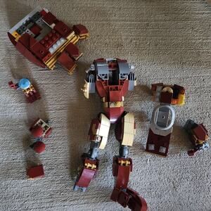 LEGO 4 lbs Bulk Inc Partial Marvel Infinity Nano Gauntlet Iron Man Groot + More